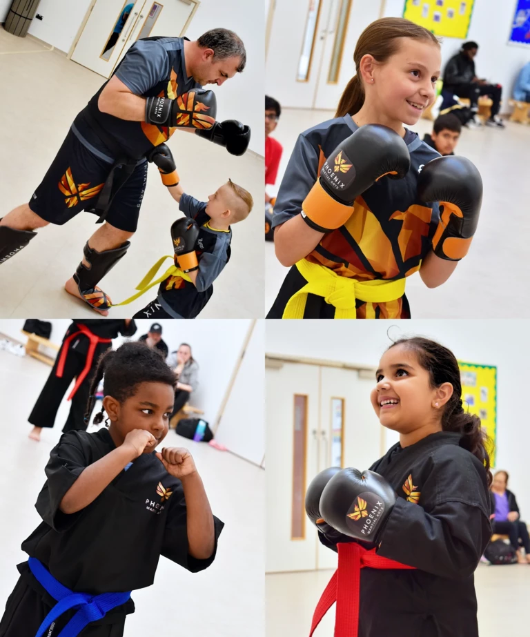 Students fulfilling their Karate mission